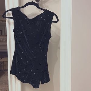 **2/$25**Zara velvet low back top